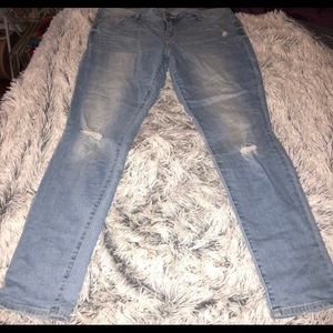 Old Navy Rockstar skinny distressed jeans